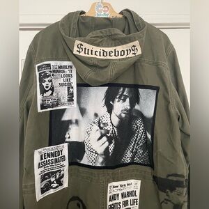 Kurt Cobain & Harold Hunter FISHTAIL PARKA L